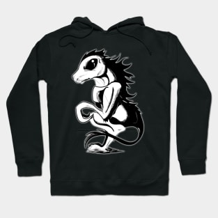 The drinker of goat's blood - Cryptozoology inspired art and designs Hoodie